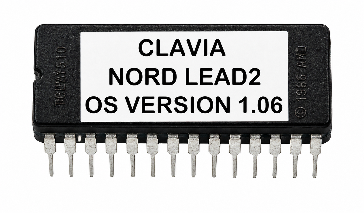 Clavia Nord Lead 2 – Final OS Version 1.06 EPROM