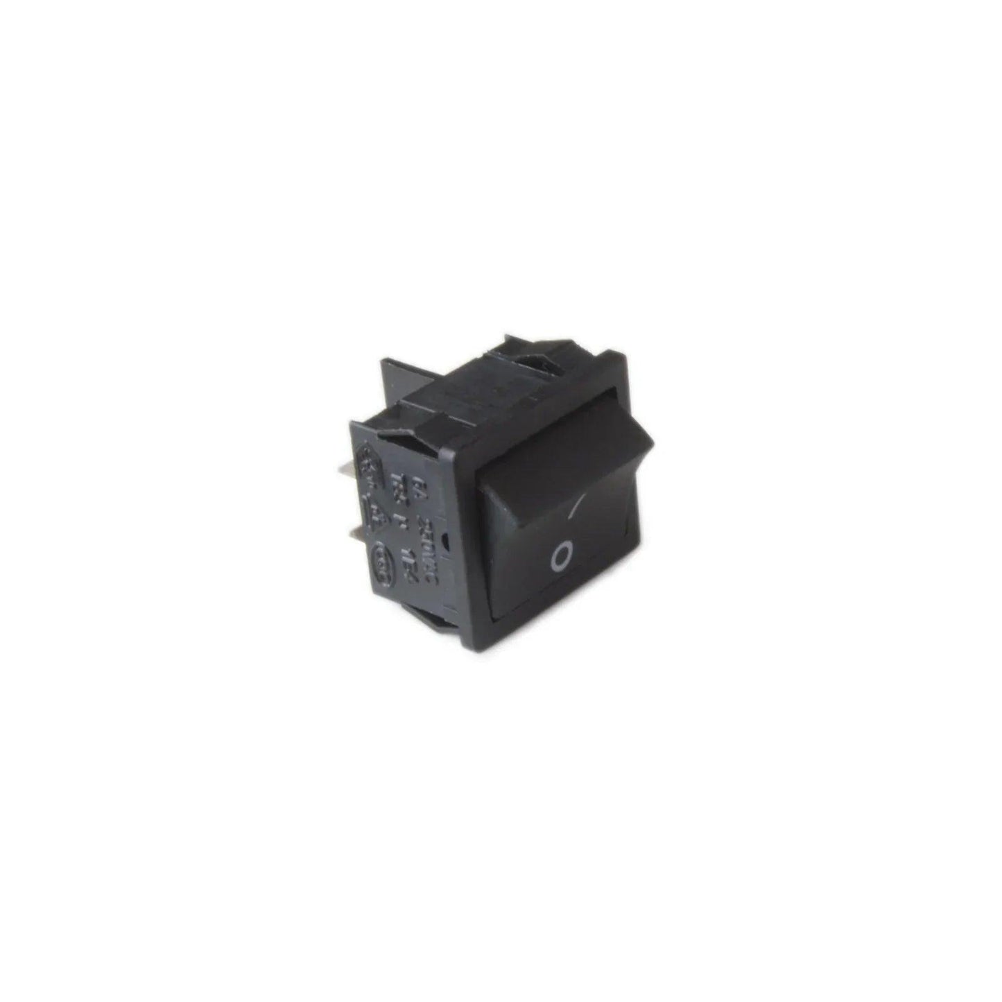 Black Alesis QS6-2 power switch component for synthesizer repair parts