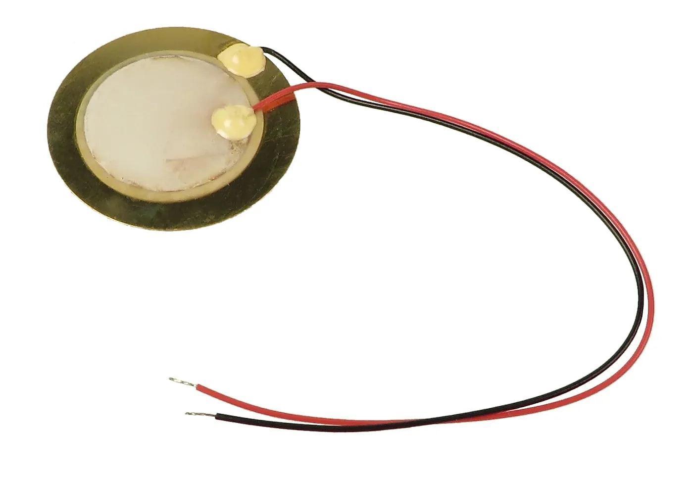 Casio WK 6500 tweeter speaker part with red and black connecting wires