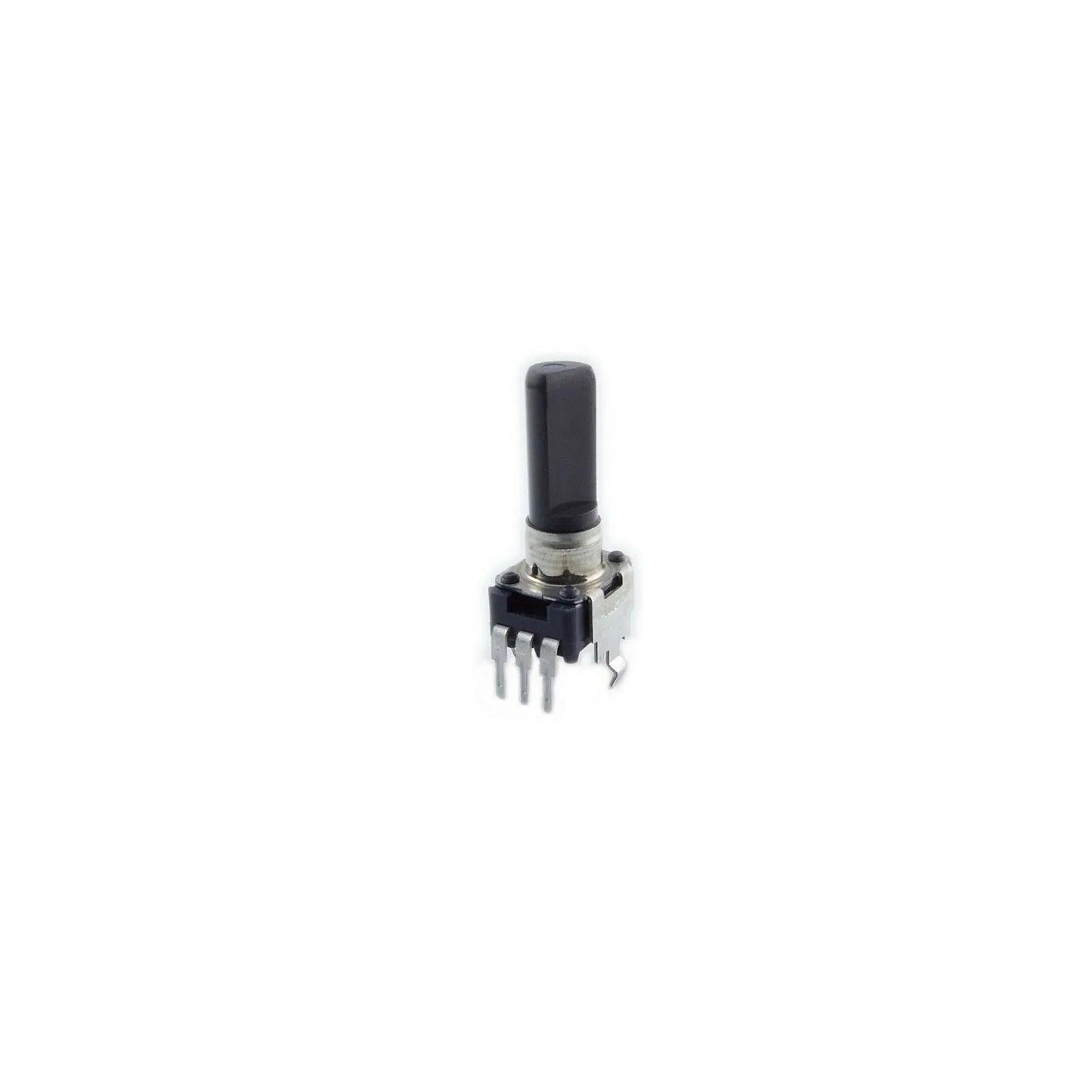Korg KingKorg rotary potentiometer with black knob and metal base for synthesizer repair