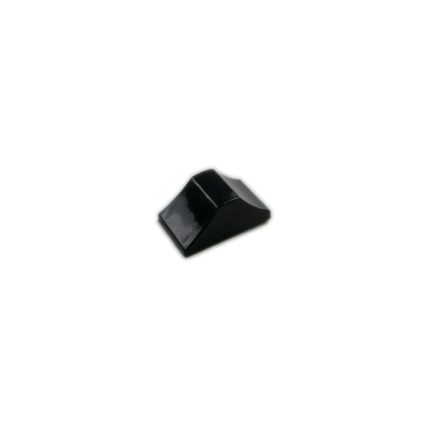 Black plastic slide switch cap for Moog Sonic Six synthesizer parts