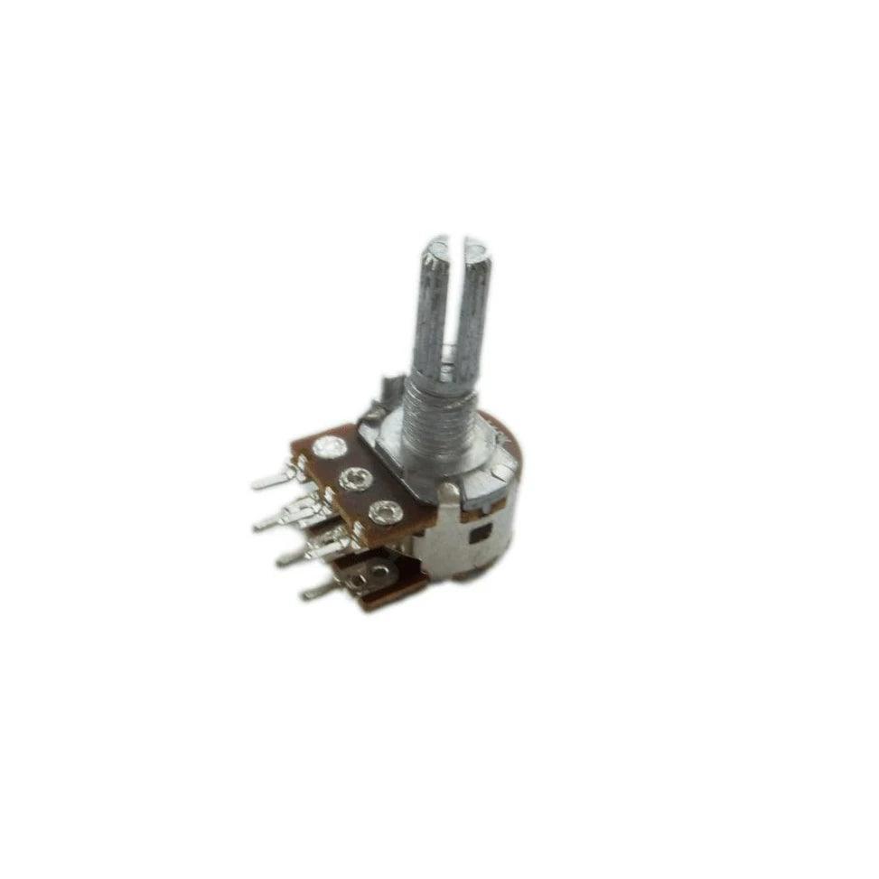 Akai MPC60 rotary potentiometer replacement part on white background for synthesizer repair