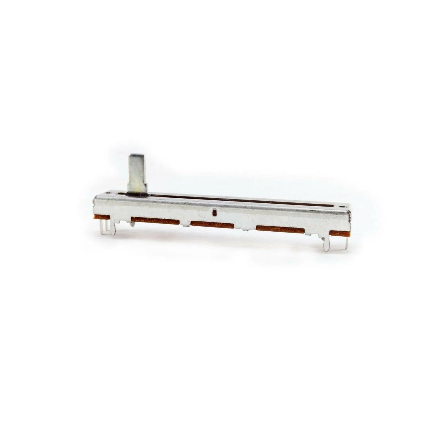 E-mu Emax series slide potentiometer for synthesizer parts, metallic and rectangular