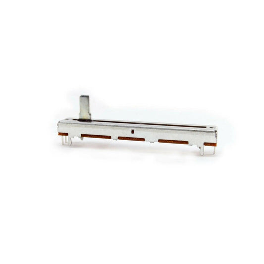 E-mu Emax series slide potentiometer for synthesizer parts, metallic and rectangular