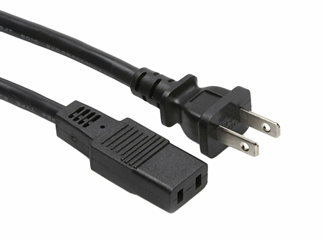 Ensoniq DP2 AC power adapter cable with two-prong plug for synthesizer repair