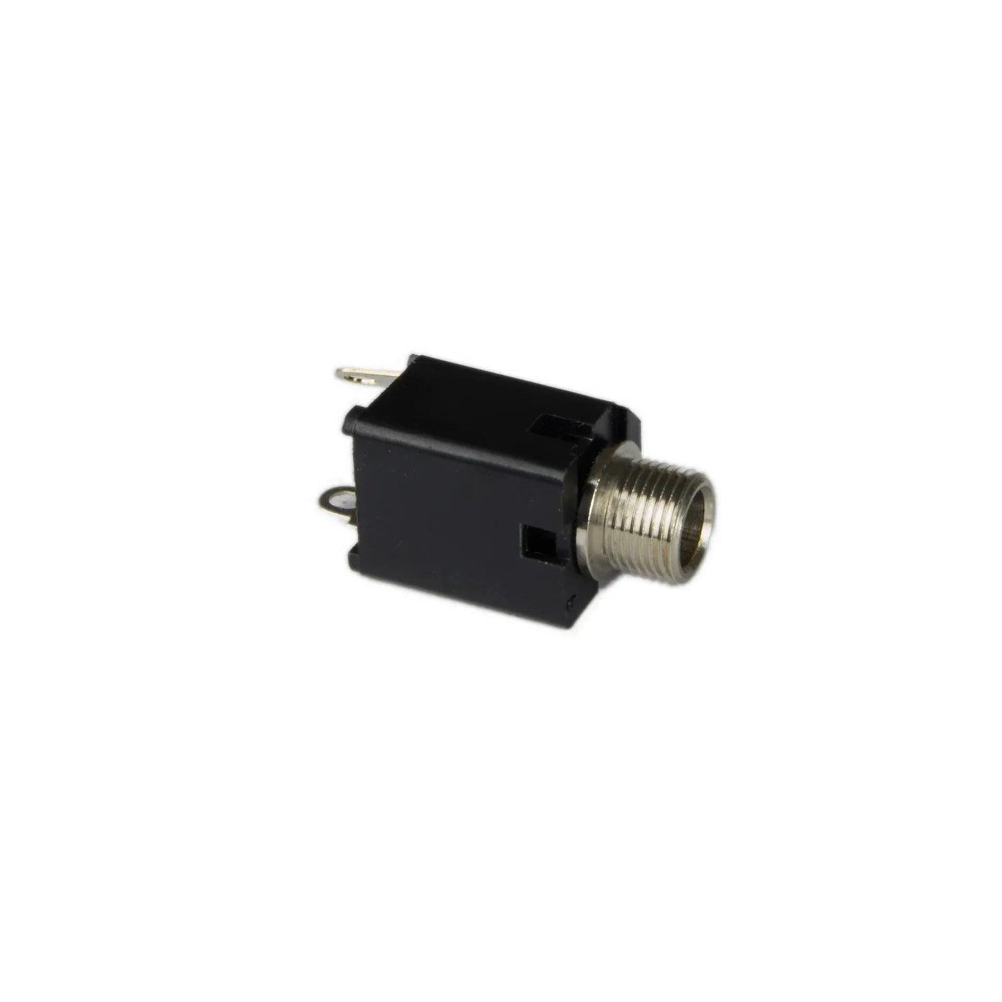 Black Moog Sonic Six audio jack synthesizer electronic component part