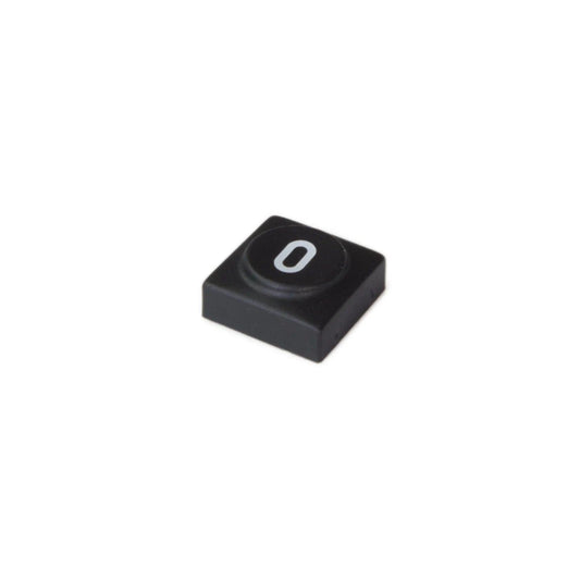 Oberheim - Xpander , Matrix 12 - Black panel switch cap with numeral '0' - synthesizer-parts.com