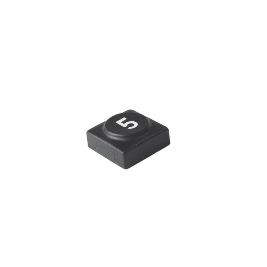 Oberheim - Xpander , Matrix 12 - Black panel switch cap with numeral '5' - Synthesizer-Parts.com