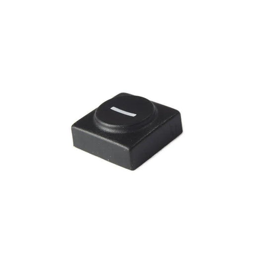 Oberheim - Xpander , Matrix 12 - Black panel switch cap with numeral '-' - Synthesizer-Parts.com