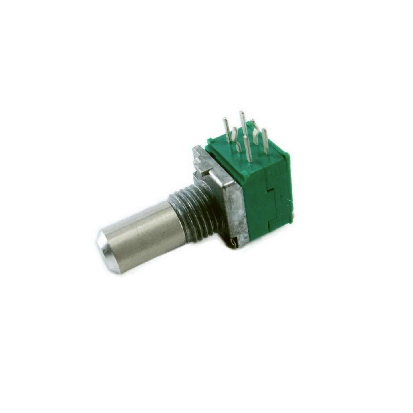 Roland VP-9000 rotary potentiometer electronic component with green base and metal shaft